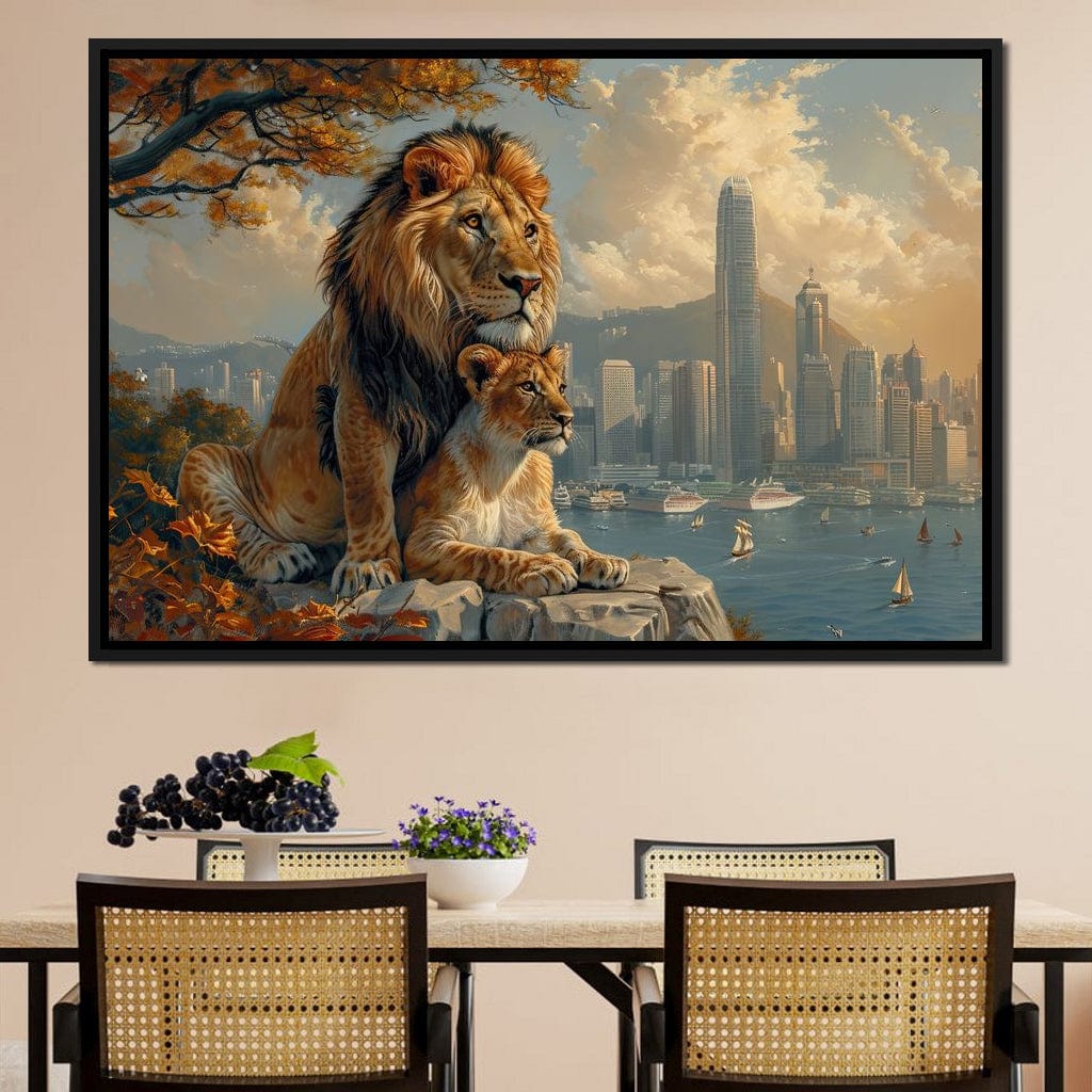Urban Jungle Sovereigns Canvas Wall Art