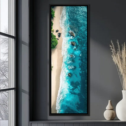 Oceans Lullaby Shores Canvas Wall Art