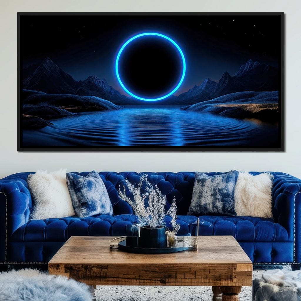 The Halo of Infinity Canvas Wall Art
