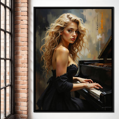 Female Portrait 327 Canvas Wall Art