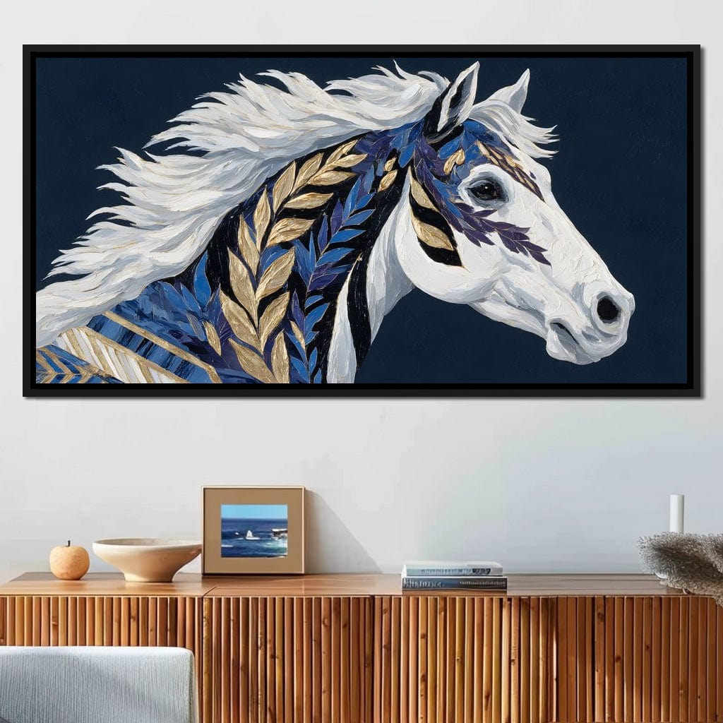Equestrian Elegance Unbound Canvas Wall Art