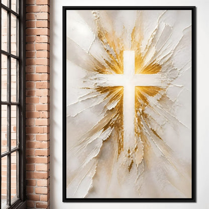 Radiant Light Beyond Death Canvas Wall Art