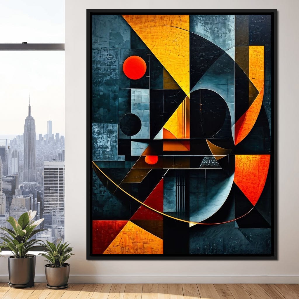 Colorful Modern Art 045 Canvas Wall Art