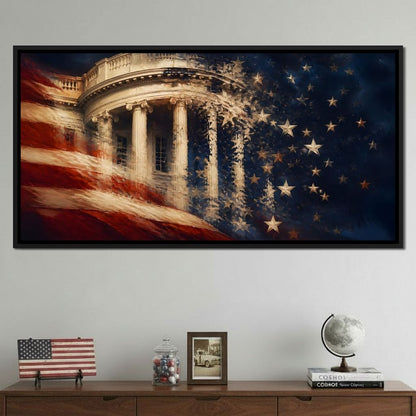 Republic Fading Into the Stars Canvas Wall Art