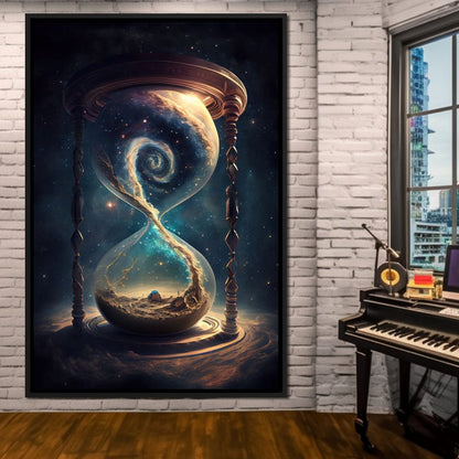 Flow of Time Canvas Wall Art