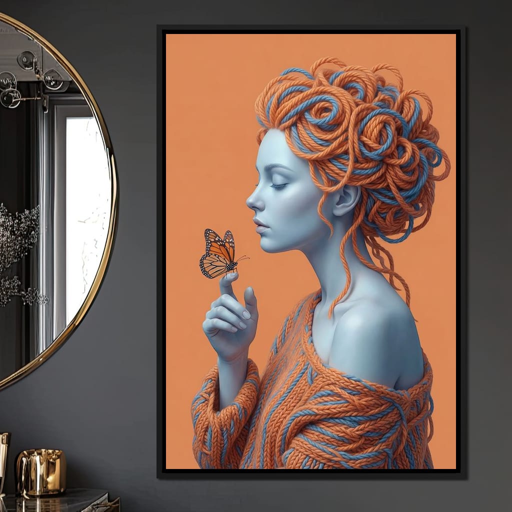 Holding a Quiet Miracle Canvas Wall Art