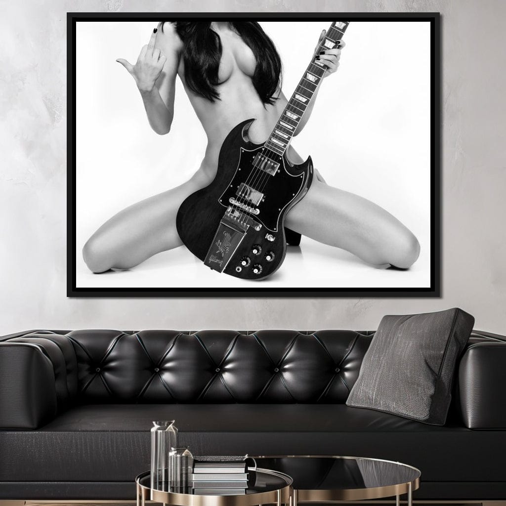 Go Rock Yourself Canvas Wall Art