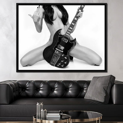 Go Rock Yourself Canvas Wall Art