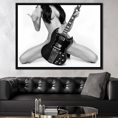 Go Rock Yourself Canvas Wall Art