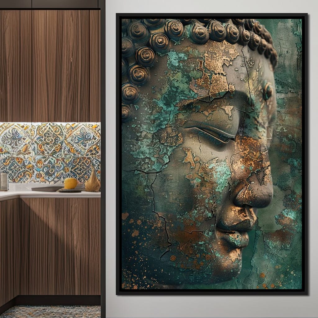 Ancient Tranquility Heritage Canvas Wall Art