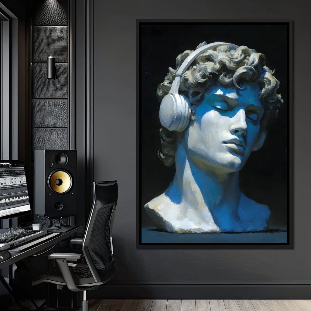 Classical Beats Repose Canvas Wall Art