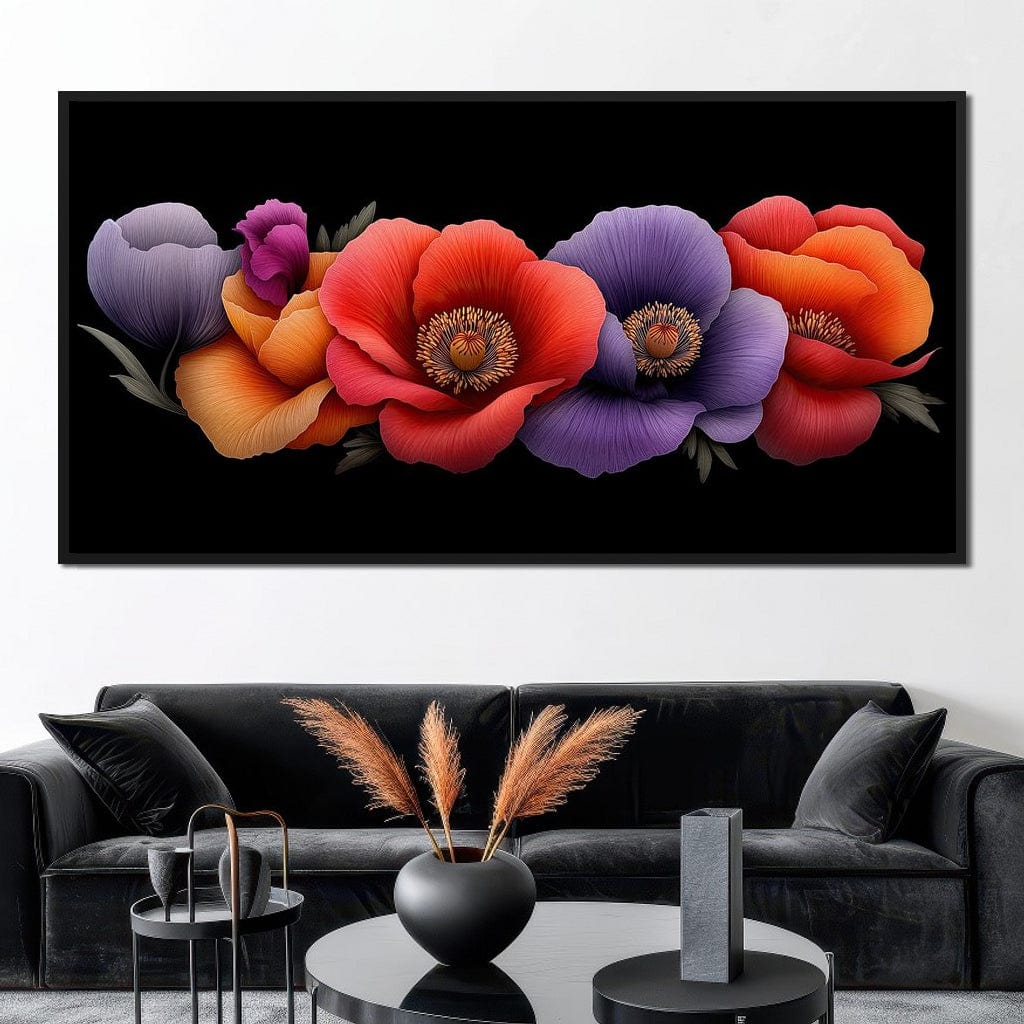 Blooming Florals Canvas Wall Art