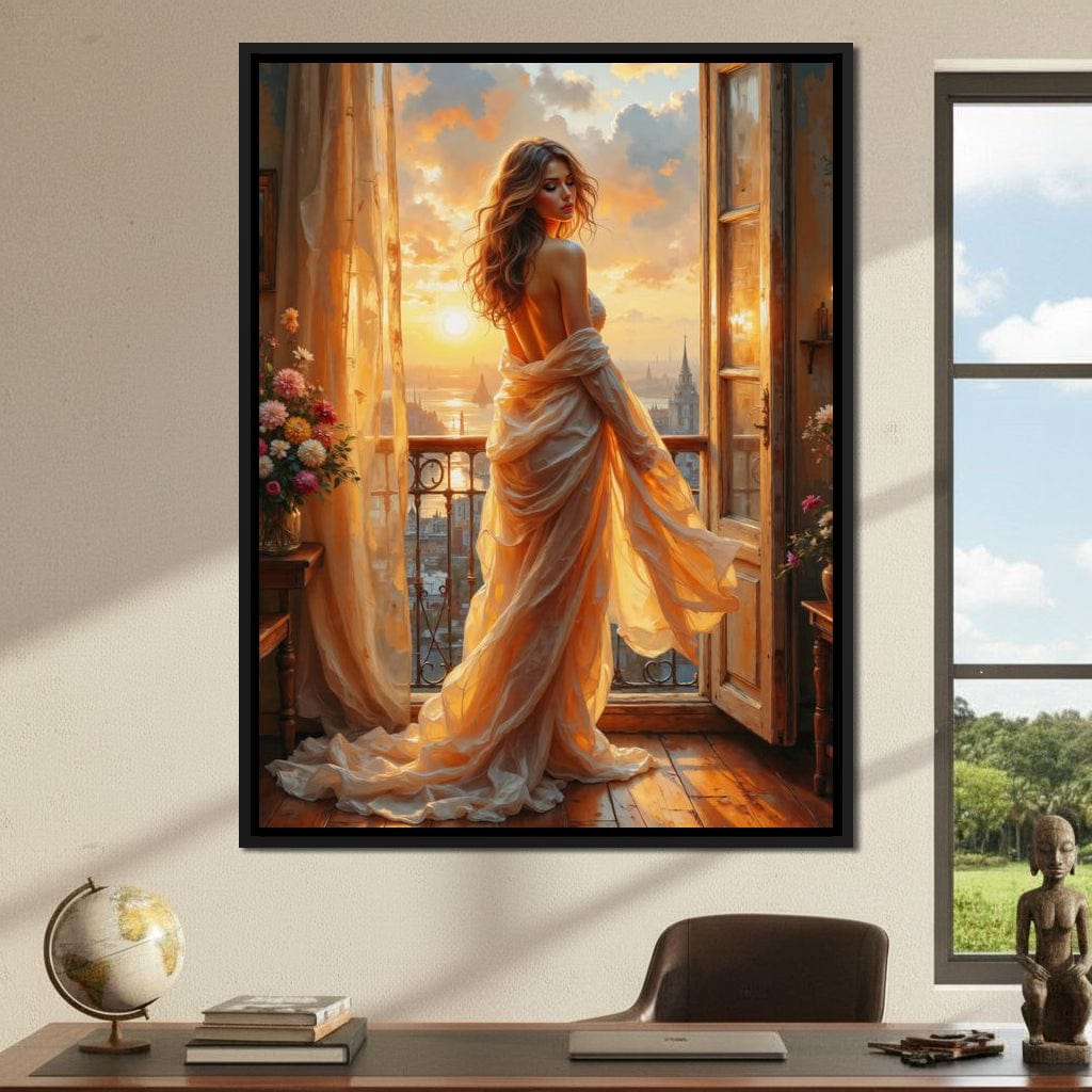 Where Light Lingers Canvas Wall Art