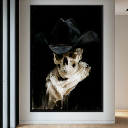 Last Ride of the Pale Outlaw Canvas Wall Art