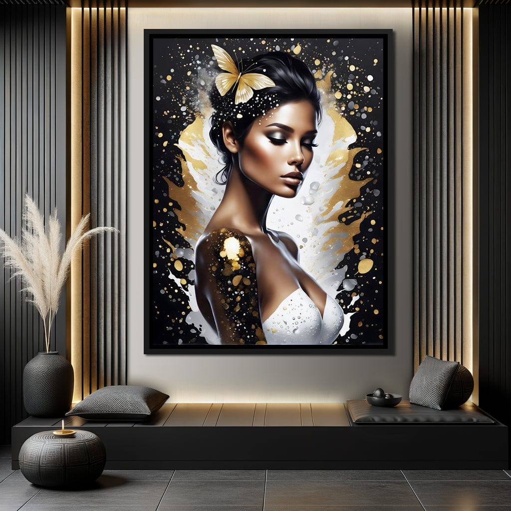 Female Portrait 194 Canvas Wall Art