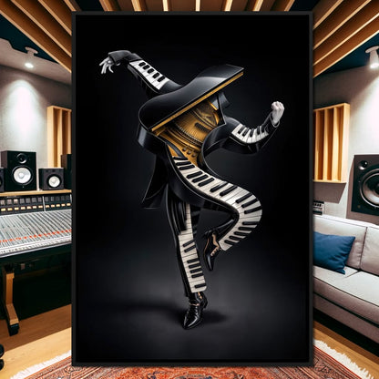 The Composer’s Dream Canvas Wall Art