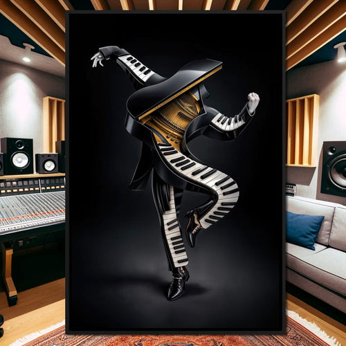 The Composer’s Dream Canvas Wall Art