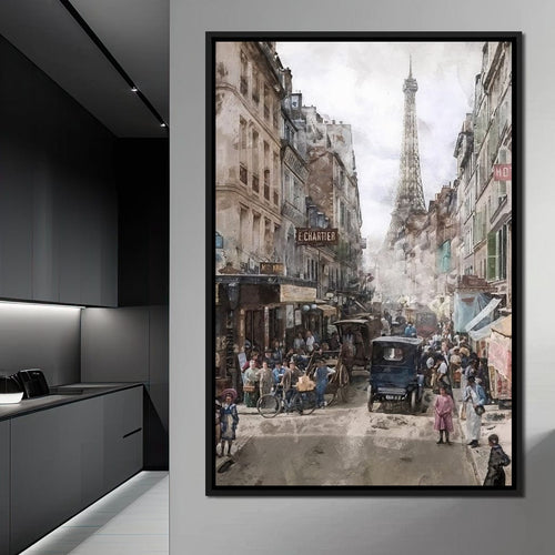 Paris Canvas Wall Art