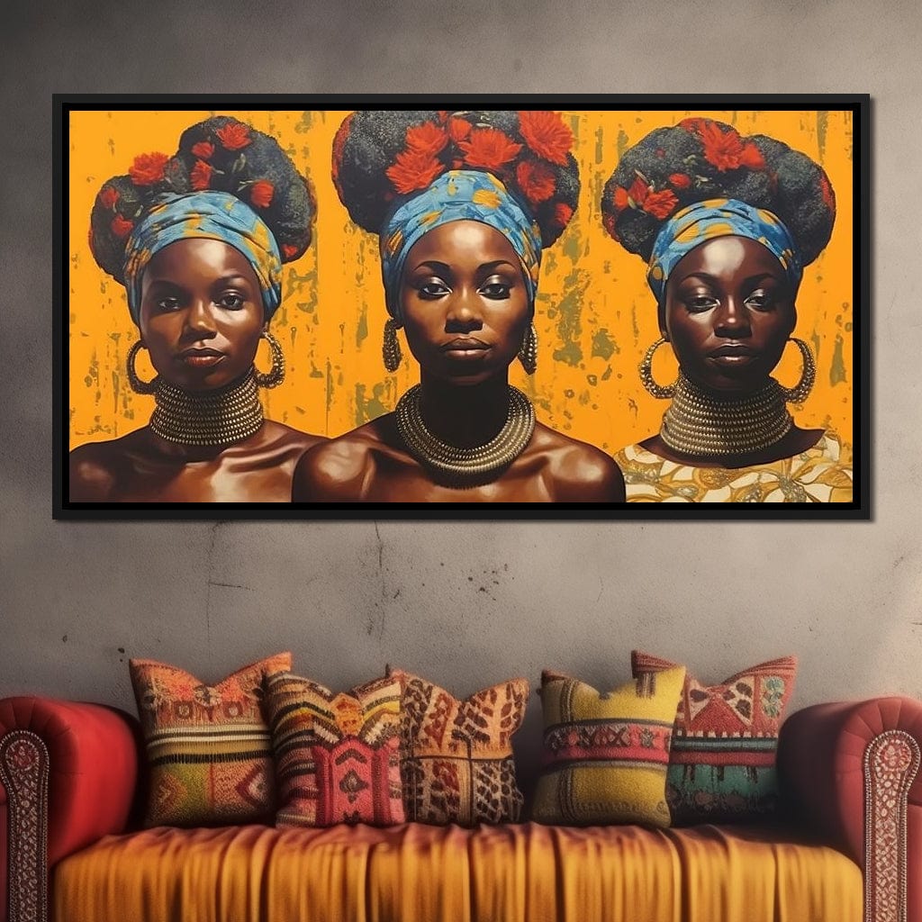 The Three Sisters Canvas Wall Art