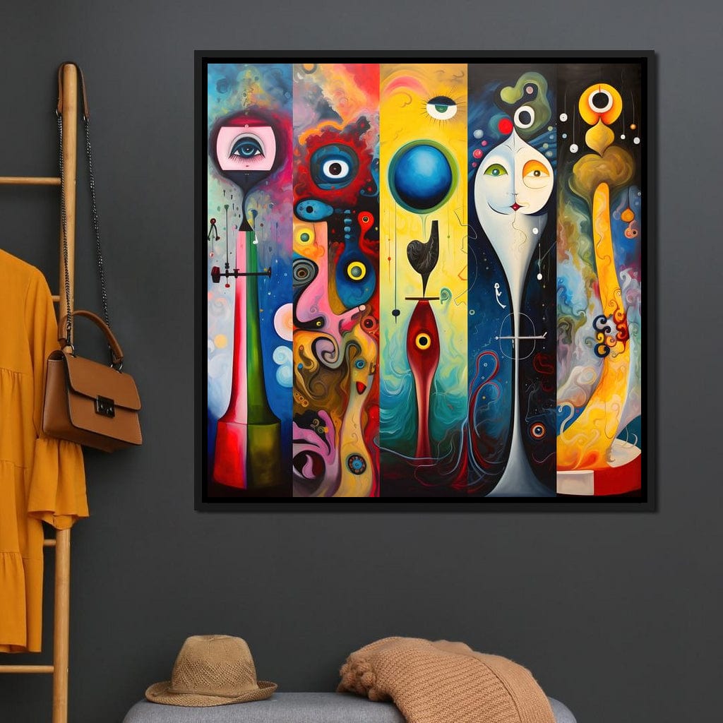 Whimsical Metamorphosis Canvas Wall Art