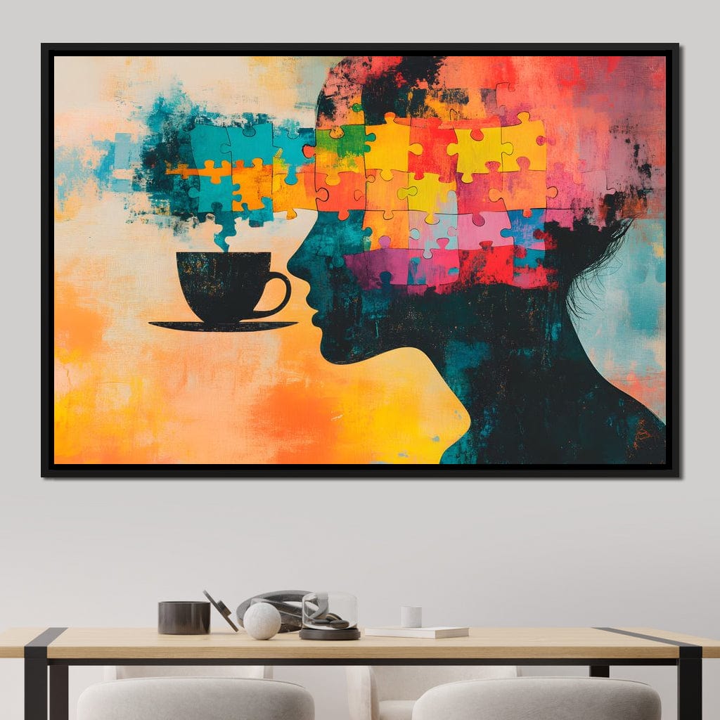Mindful Puzzle Brewscape Canvas Wall Art