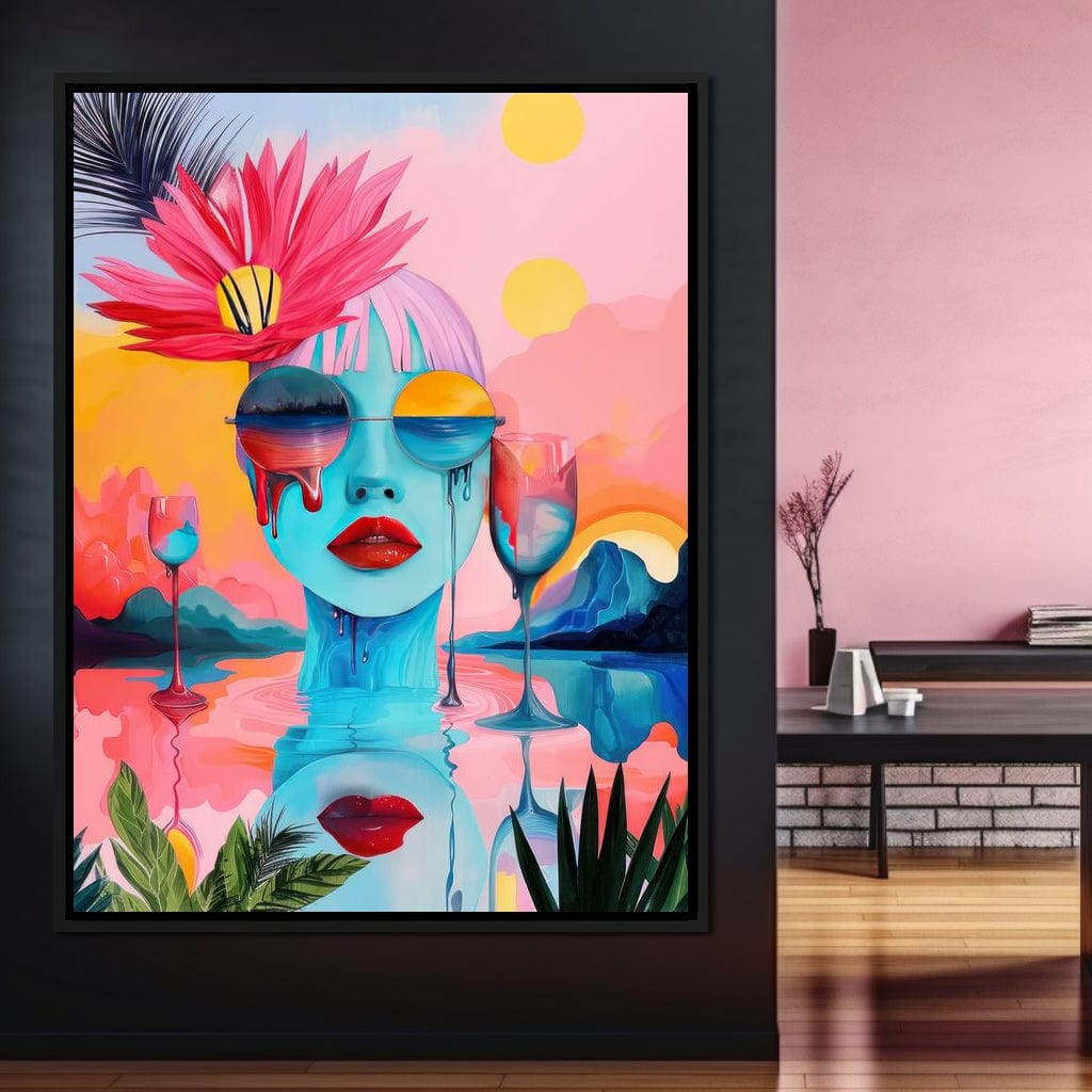 Oasis of Imagination Canvas Wall Art