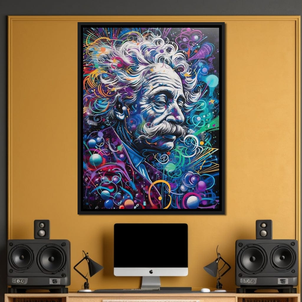 Albert Einstein Canvas Wall Art