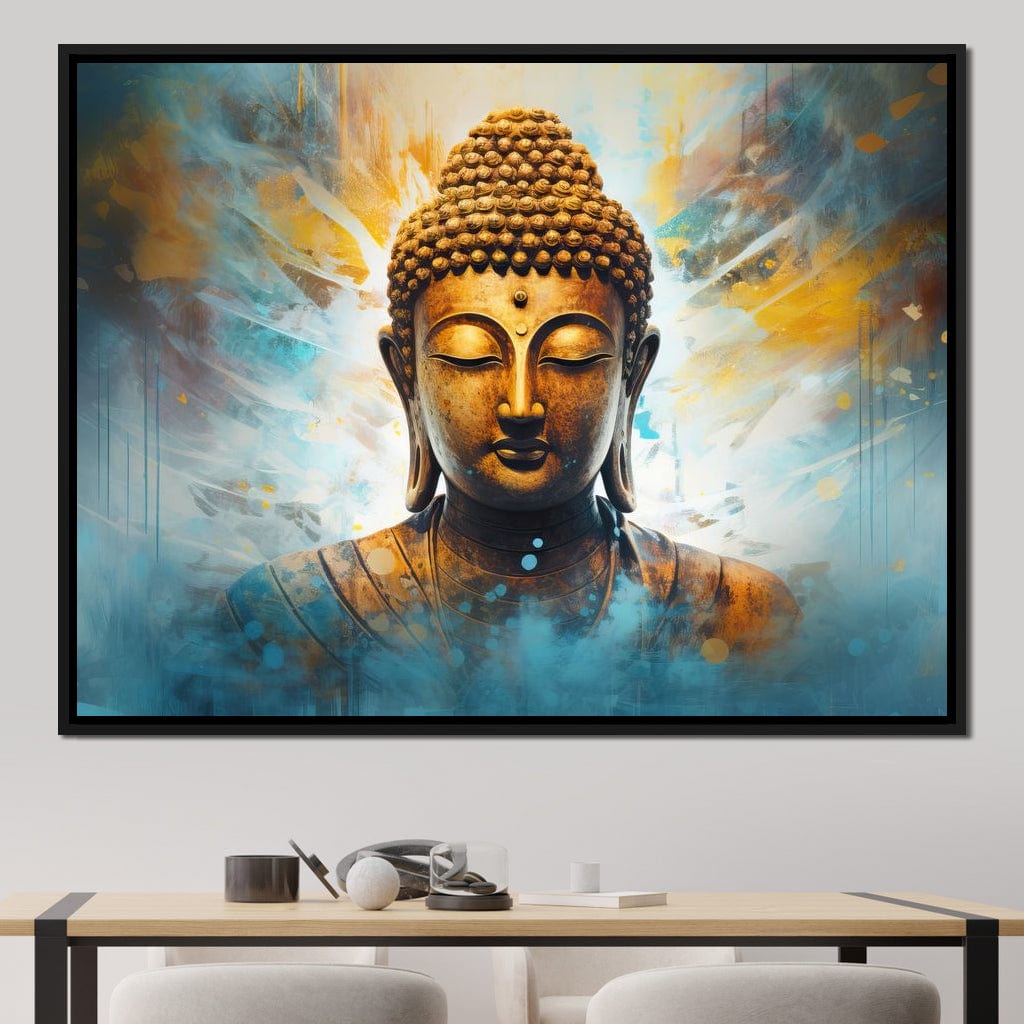 Buddha's Mystical Mural Canvas Wall Art