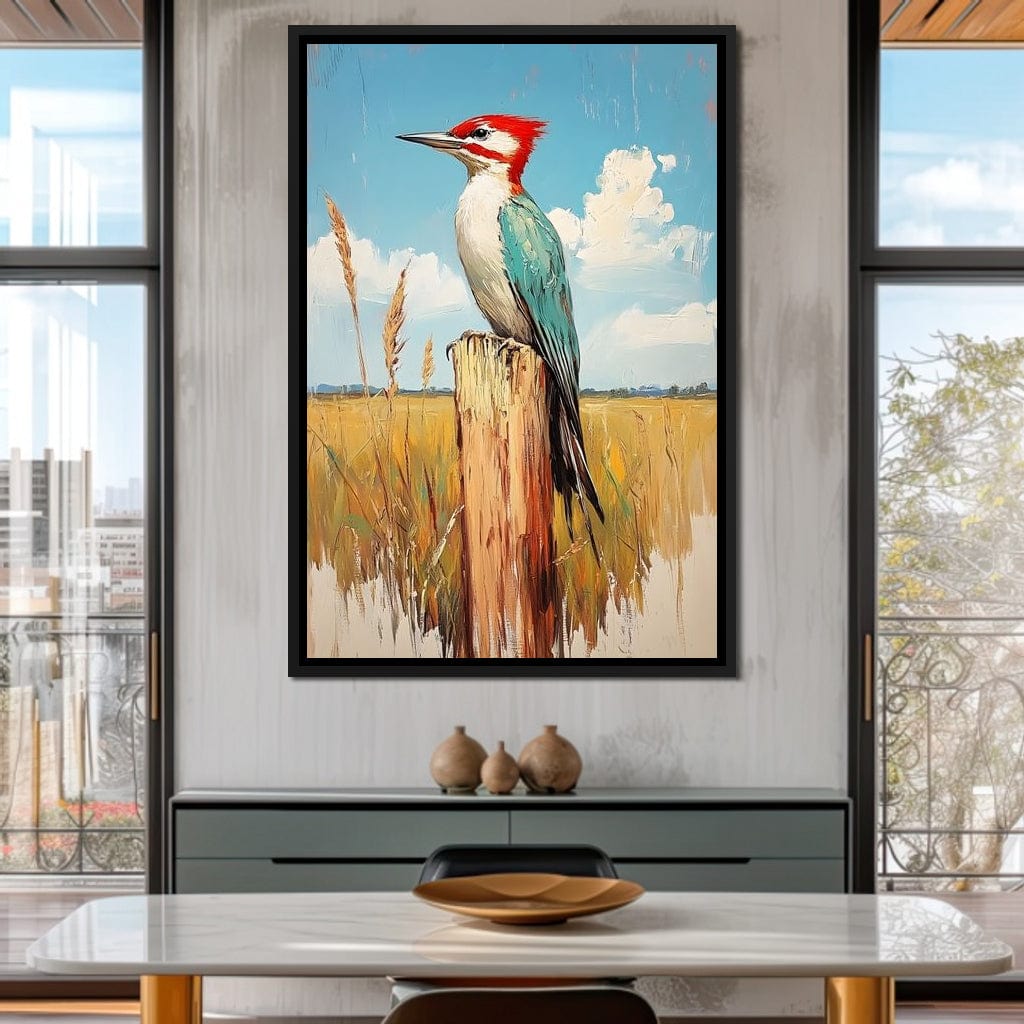 Vivid Meadow Sentinel Canvas Wall Art