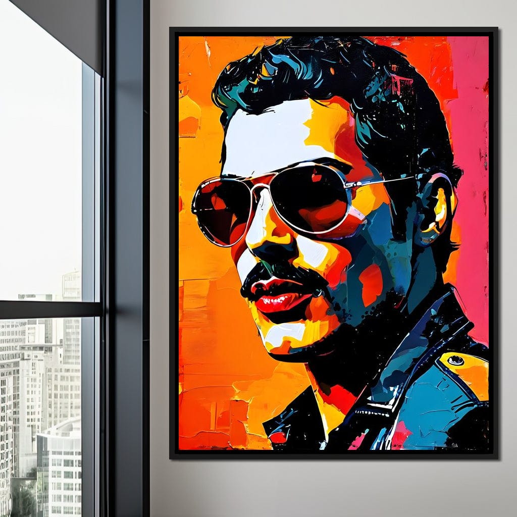 Freddie Mercury Canvas Wall Art