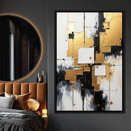 Fragments of Light Canvas Wall Art