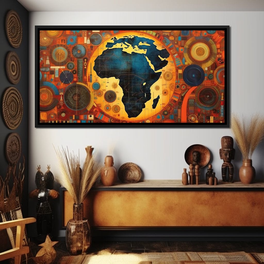 My World Africa Canvas Wall Art