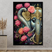 Ganesha Diwali 2022 Special Edition Canvas Wall Art