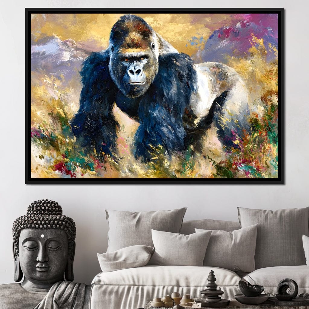 Silverback Mountain Dominion Canvas Wall Art