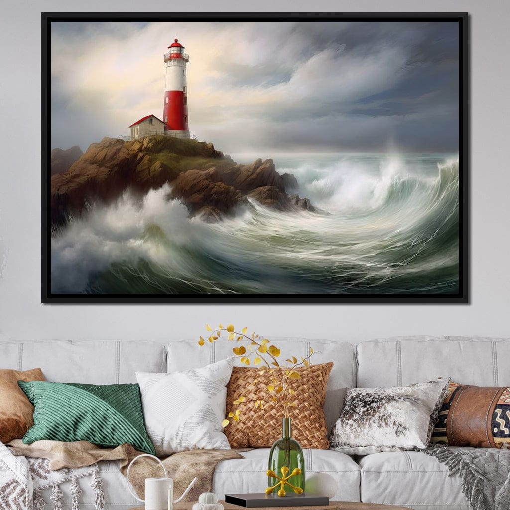Captivating Lighthouse Canvas Wall Art