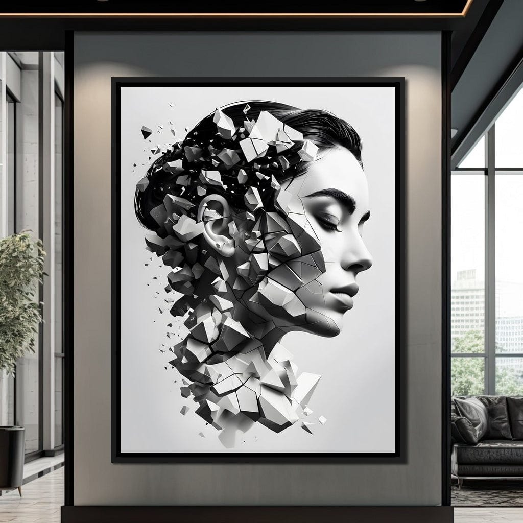 Female Portrait 321 Canvas Wall Art