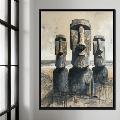 Guardians of the Pacific Shores Canvas Wall Art
