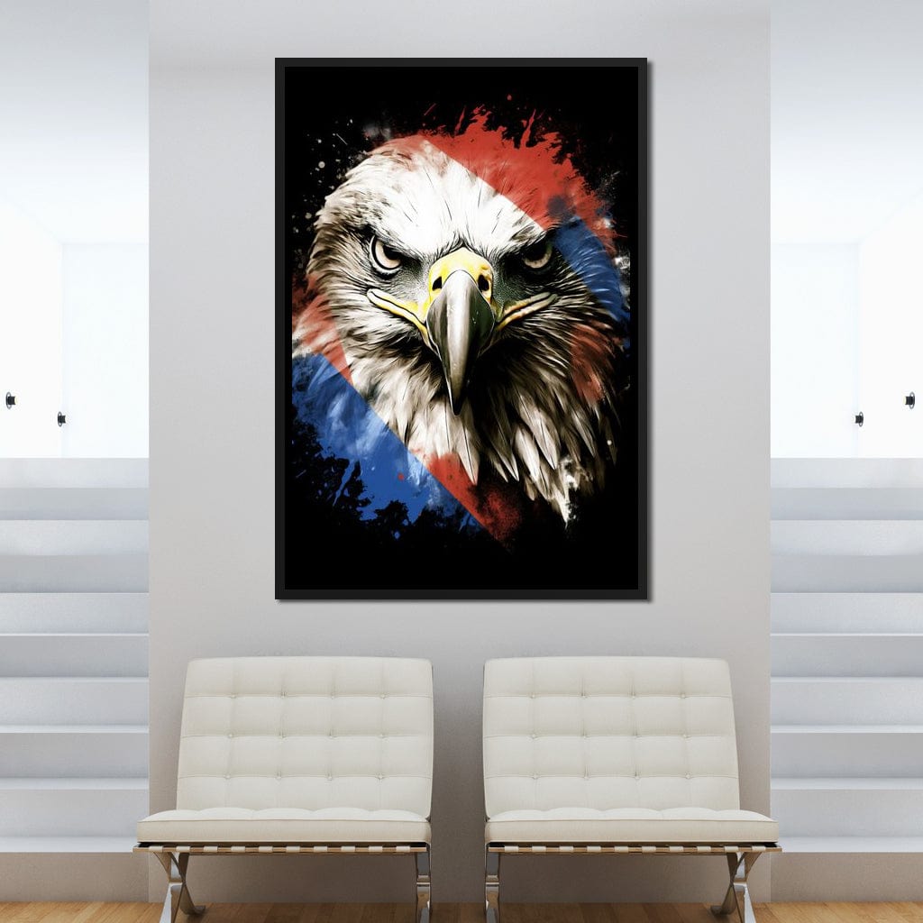 Eagle Eye of the Philippines Canvas Wall Art
