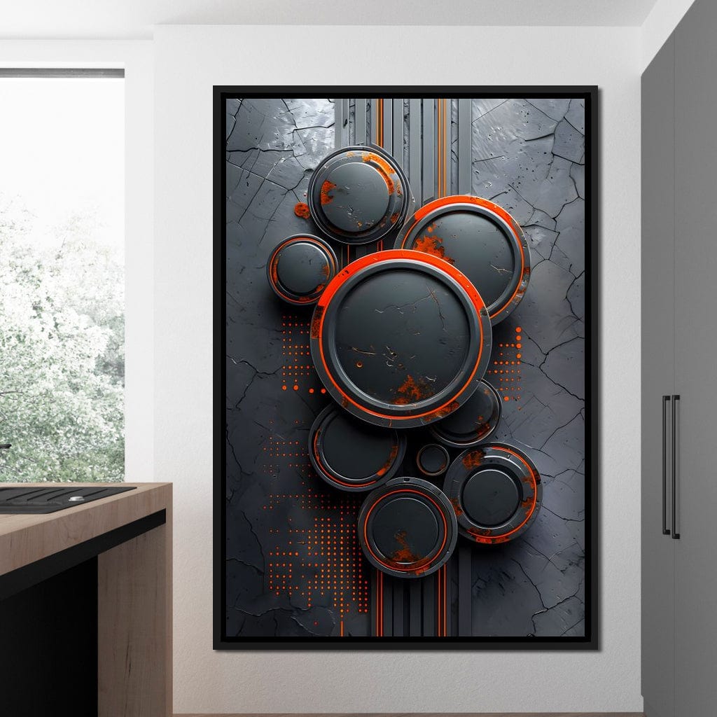 Colorful Modern Art 066 Canvas Wall Art