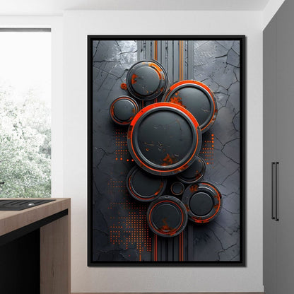 Colorful Modern Art 066 Canvas Wall Art