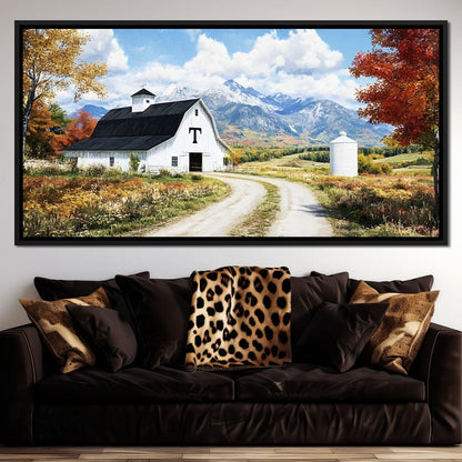 Pathway to Country Bliss Canvas Wall Art