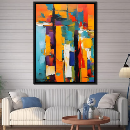 Colorful Modern Art 008 Canvas Wall Art