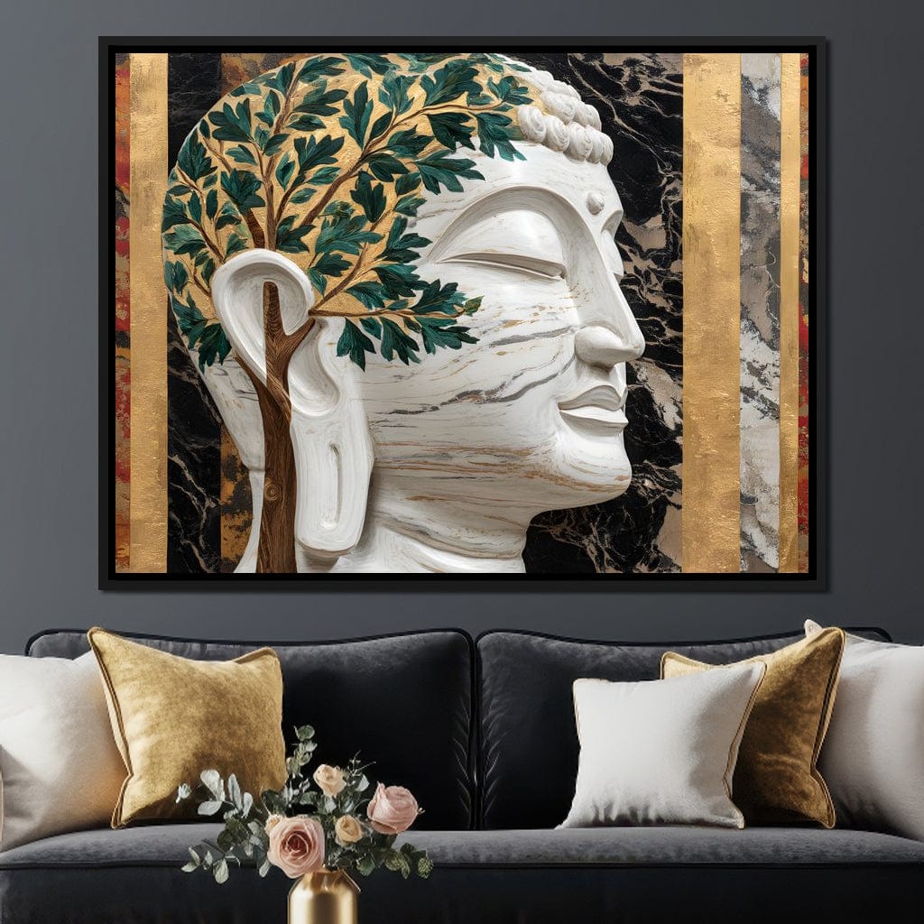 Enlightened Tranquil Oasis Canvas Wall Art