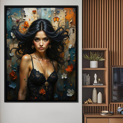 Female Portrait 330 Canvas Wall Art