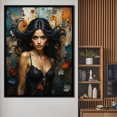 Female Portrait 330 Canvas Wall Art