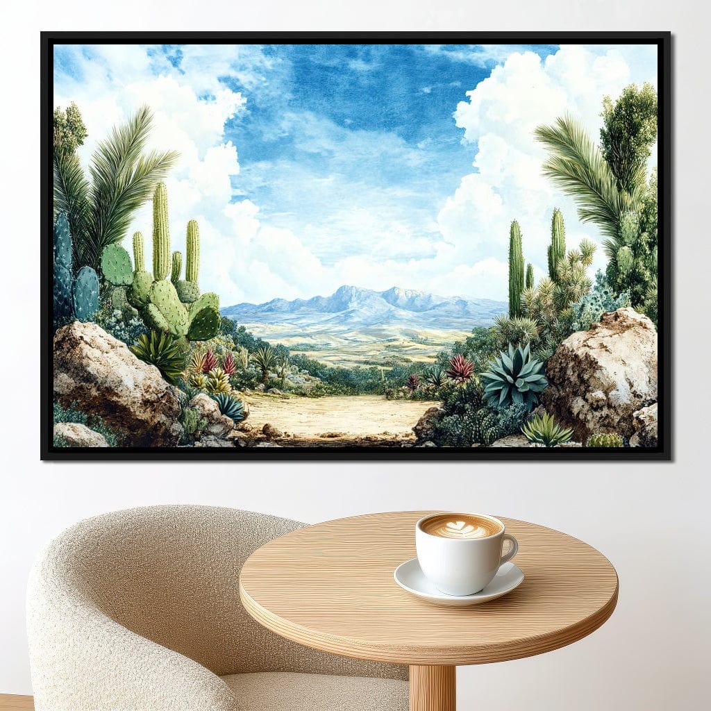 Desert Vista Dreams Alive Canvas Wall Art