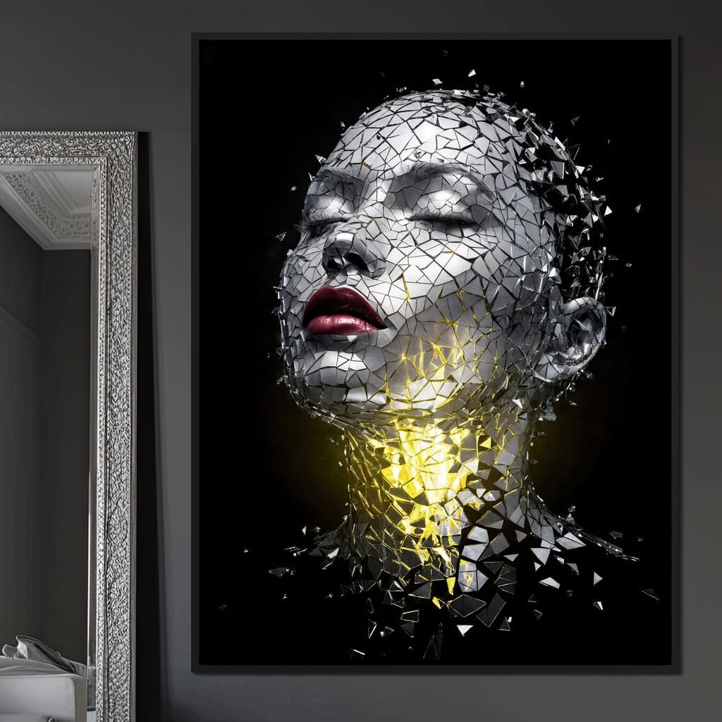 Kintsugi of the Soul Canvas Wall Art