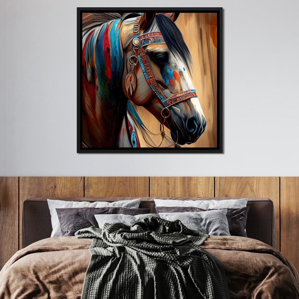 Cherokee Horse 1 Canvas Wall Art