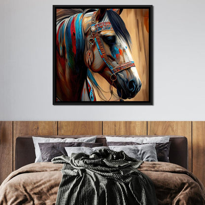 Cherokee Horse 1 Canvas Wall Art