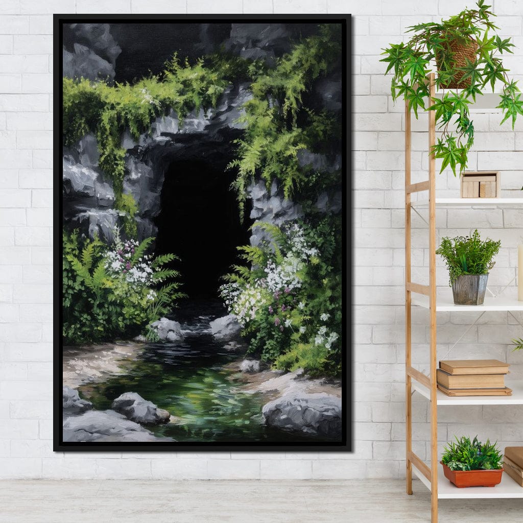 Hidden Grotto Canvas Wall Art